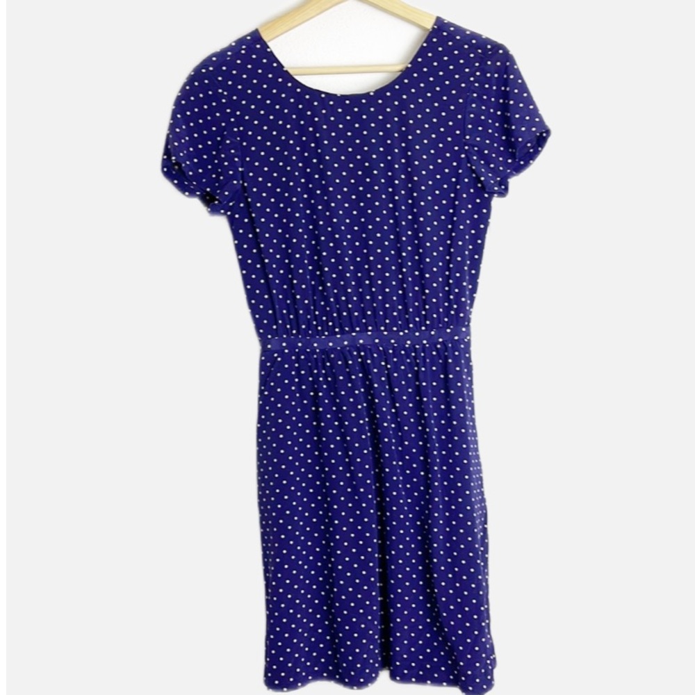 Madewell dot and star silk dress 2